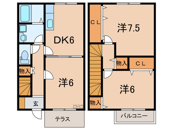 カ－サベルデの物件間取画像